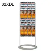 32XDL Brochure Stand/ Floor Brochure Holder/ Free Standing Lobby Leaflet Display