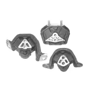 Front + Rear Engine Mount without Air-com for Holden Astra TR City 1.6L Auto