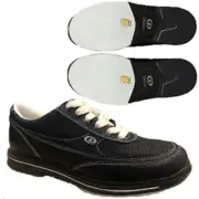 Mens Dexter TURBO PRO Bowling Shoes Black/Cream trim Sizes 7 - 16
