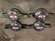 Wire Wheel KNOCK OFF ZENITH TYPE 4 × 2Bar Knock Offs With Chips Set Low Rider