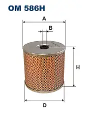 Filter, operating hydraulics fits: ZETOR Major 3320/4320/5320/5340/3340/4340/
