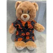 Build A Bear BAB with Rare Halloween Pumpkin Pajamas Outfit
