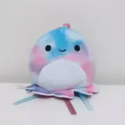 Squishmallows Krisa Jellyfish Sealife Squad Soft Plush Toy 3.5" Clip with Tag