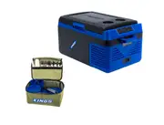 Adventure Kings Escape 20 Portable Camping Fridge / Freezer + 37 Piece Six-Person Picnic Set
