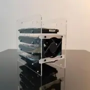 4-10 Layer Disk Test Bench Case Bracket DIY Hard Drive 3.5" HDD Enclosure Shelf