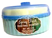 Vintage Spring Fresh scented dusting powder, new (L)