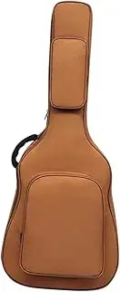 Frediuo 40 41 inch Guitar Bag Guitar Case Shoulder Straps Carrying Handle Padding Backpack Guitar Gig Bag for Cables Strings Notebook