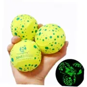 Glow in The Dark Juggling Balls, Soft UV & Luminous Reactive Juggling Ball