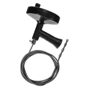 Drain Augers 3 M Stainless Steel Drain Clog Remover Tool Black