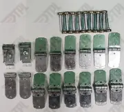 44 Piece TODCO Style Box Truck Trailer Roll Up Door Hinge & 1" Roller Kit
