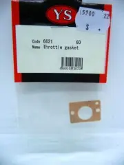 6621 YS ENGINE PART THROTTLE GASKET 60FS Tates Hobby World