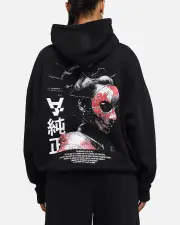 [The Anti Order] The Anti Order Truth In Chaos Boxy Hoodie Black - Size L L Black