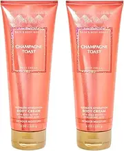 Bath & Body Works 2 Pack Champagne Toast Ultra Shea Body Cream 8 Oz.
