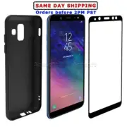Anti-Scratch Premium Screen Protector TPU Case for Samsung Galaxy A6 SM-A600A US