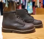 Doc Martin's Airware Dark Brown Crazy Horse Boots Mens 7 Womens 8