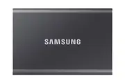 SAMSUNG T7 2TB PORTABLE USB-CSD, UP TO 1050MBs R/W, GREY - MU-PC2T0T/WW