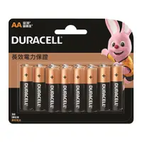 在飛比找PChome24h購物優惠-Duracell金頂鹼性電池 3號 AA 18入裝