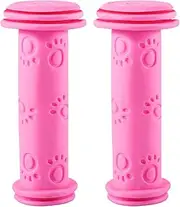 Tadill Bicycle Handlebar Grips 22 Mm Shorter Comfortable for Children's Bicycle Tricycle Child Girls