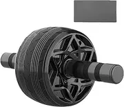 Non-Slip Exercise Wheel, Portable Abdominal Trainer, Automatic Rebound Design For Strength Training, ABS & PVC Material Compact Size, For Home Gym, Full Body Fitness