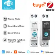 16A Tuya Wifi Smart Switch Wireless Timing Circuit Breaker Smart Life Control 1P