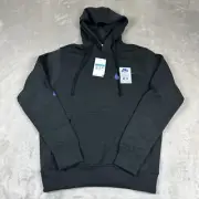 Nike Air Force 1 Hoodie Men's Size M Black Spell Out Pullover AF1 DX1084-010