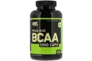 Optimum Nutrition, BCAA 1000, 1,000 mg, 200 Capsules (500 mg per Capsule)