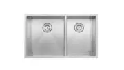 Handmade Undermount Stainless Steel Kitchen Sink Double Bowl 60/40