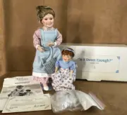 Is It Sweet Enough Doll Mother and child Judy Belle The Danbury Mint New cooking