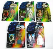 Kenner Star Wars Power of the Force 5 Figure Lot -N