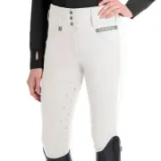 Isabella Women's Full Grip Breeches Romfh White - Various Sizes 470197