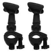 2 Sets Microphone Clip Desktop Gooseneck Universal Clamp Cable Holder