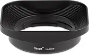 Metal Square Lens Hood for Olympus 45mm F1.8 lens Haoge LH-OM45 Bayonet Shade Hood