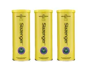 9pc Slazenger Wimbledon The Championships All Surface Tennis Balls Tin Tube