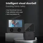 Video Doorbell Camera Wireless No Subscription With 4.3 Inch IPS Screen Hi 6 GE