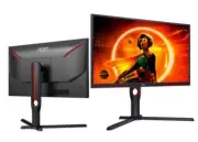AOC 24.5' 240Hz Gaming Monitor, 1 ms GtG, Freesync Premium, 3 Sided Frameless, U
