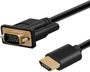 HDMI Male to VGA Male Cable Monitor Lead Full HD 1080P Converter Laptop Adapter