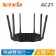 【Tenda 騰達】AC21 2100M 6天線雙頻 全Giga路由WiFi分享器 英雄戰機(1000M以下頻寬、三晶片多核架構)