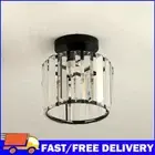 3 LED Bulb Crystal Ceiling Light E27 Socket Hanging Lamp for Light Living Room