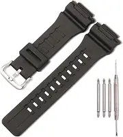 [XBHSW] Resin strap Compatible with Casio AEQ110BW AQ-S810 W735H AQ-S800W watch band metal buckle replacement wristband