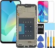 ZTOOYO for Samsung Galaxy A16 5G Screen Replacement for Samsung A16 Screen Replacement with Frame kit A166e A166u A166p s166v A166w S166dl LCD Touch Display digitizer Assembly (Not for 4G)