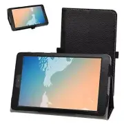 Bige Case,PU Leather Folio 2-Folding Stand Cover for 8in Verison Alcatel Black