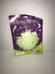 Glow Stars 50 Pack Stick On And Glow