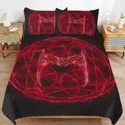 v2552 Bed Sheets Bedding Wanda Maximoff Bedding Sets Ultra Soft Skin-Friendly Duvet Cover 3 Piece, Cute Comforter Cover Bed Set for Boys Girls Kids (