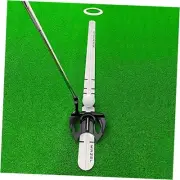 Golf Putting Alignment Rail,Alloy Steel Golf Trainer Aid for Putting Green,35