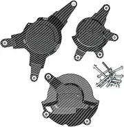 Guard Crash Bar Motorcycles Engine Cover Protection Case Fit for Honda CBR1000RR 2008-2016 Engine Covers Protectors Engine Guard(Carbon Fiber appeara)