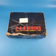 1 Matched Pair 246 blocks 23 holes 2x4x6 blocks .0002" 2-4-6 Blocks Machinist