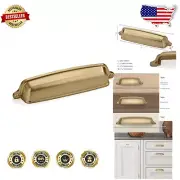 Sleek Champagne Bronze 6-Inch Cup Pull Handles - Set of 10 for Modern Homes