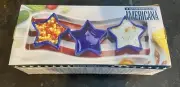 Vintage Boston Warehouse Americana 4 Piece Condiment Set