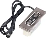 OKJHFD Recliner Switch Electric Sofa Recliner,5 Buttons Hand Control DC Push Rod Motor Lift Switch 29V with USB Charging Port Reset Recliner Replacement Parts for Power Recliner