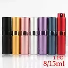 Tool Mini Travel Size Glass Refillable Bottles Perfume Atomizer Spray Case
